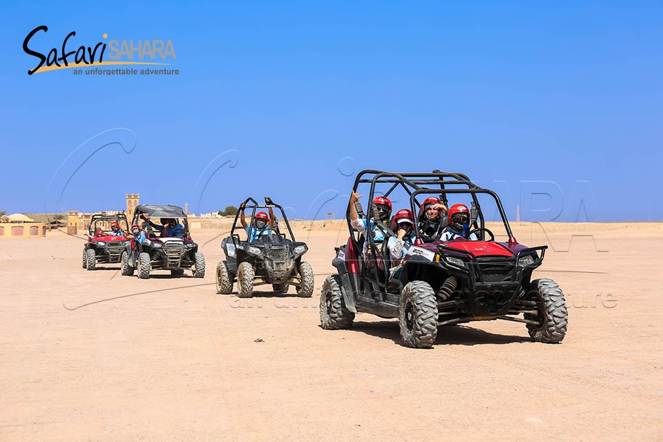 Safari mattutino in dune buggy polaris RZR Hurghada