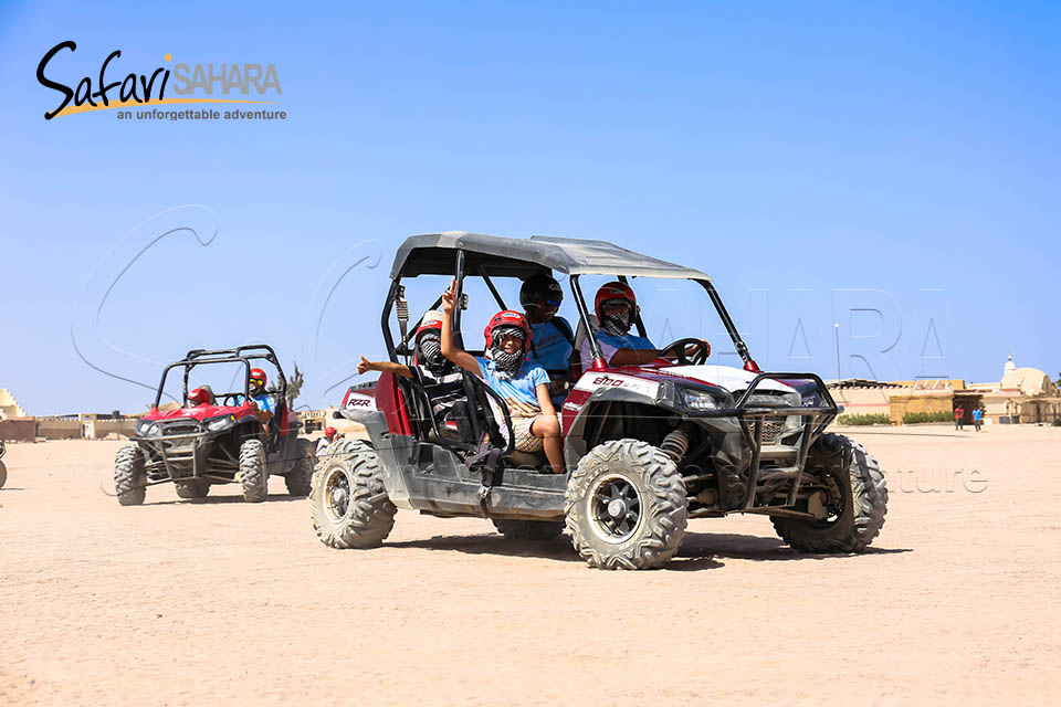 Safari mattutino in dune buggy polaris RZR Hurghada