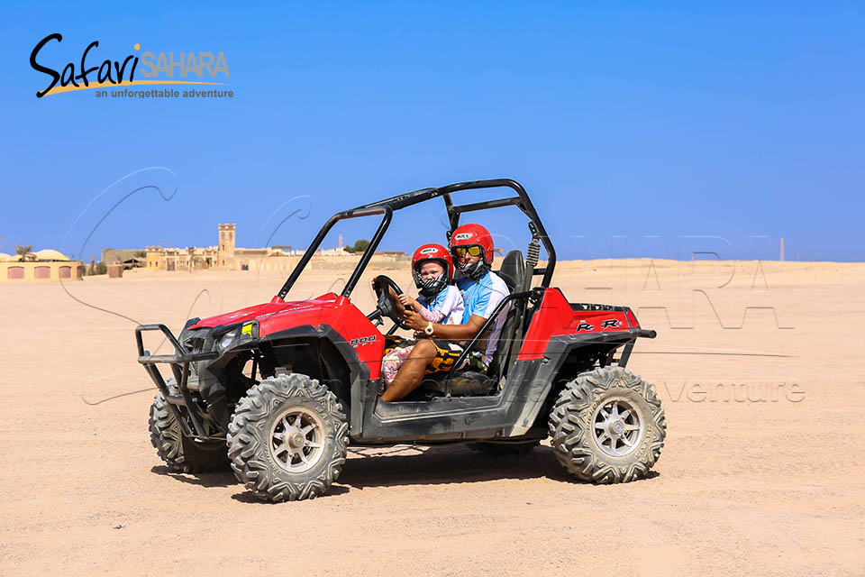 Safari mattutino in dune buggy polaris RZR Hurghada