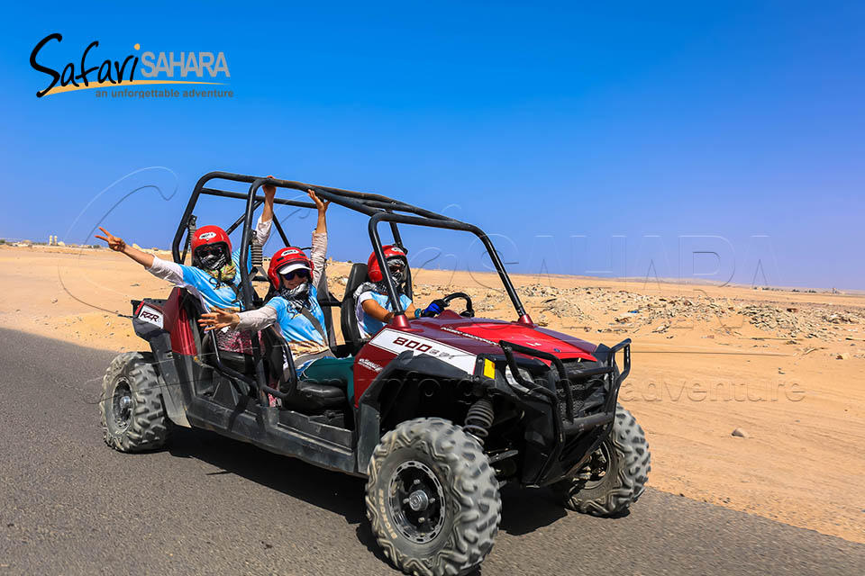 Safari mattutino in dune buggy polaris RZR Hurghada